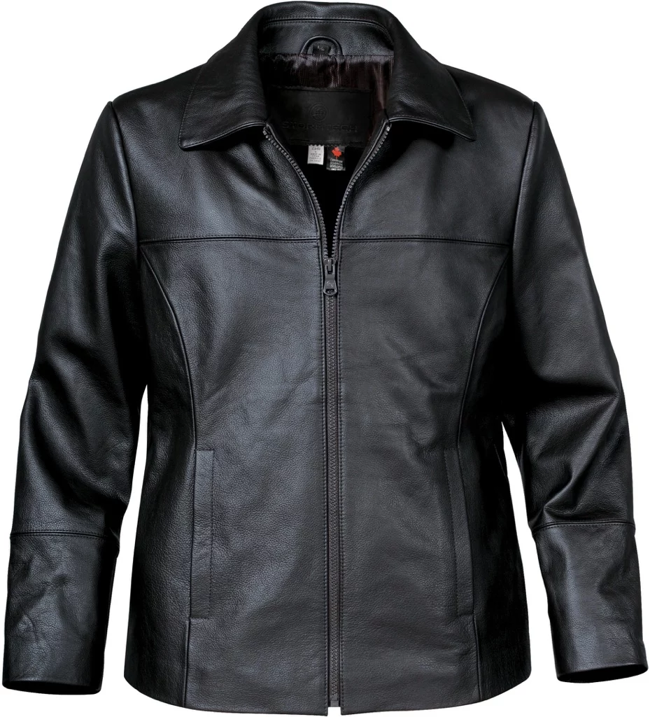 women's classic leather jacket